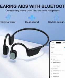 SEAGRIL Bone Conduction Smart Hearing Aid Bluetooth Earphones