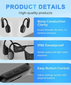 SEAGRIL™ Bone Conduction Smart Hearing Aid Bluetooth Earphones