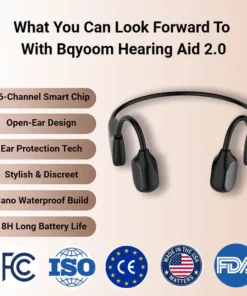 SEAGRIL™ Bone Conduction Smart Hearing Aid Bluetooth Earphones