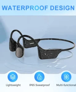 SEAGRIL Bone Conduction Smart Hearing Aid Bluetooth Earphones