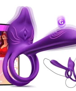 SEAGRIL® Enchanted Girl Luxe Smart Vibrating Ring – App-Controlled Pleasure for Couples