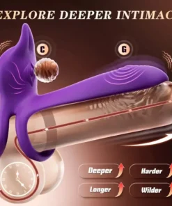 SEAGRIL® Enchanted Girl Luxe Smart Vibrating Ring – App-Controlled Pleasure for Couples