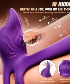 SEAGRIL® Enchanted Girl Luxe Smart Vibrating Ring – App-Controlled Pleasure for Couples