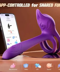 SEAGRIL® Enchanted Girl Luxe Smart Vibrating Ring – App-Controlled Pleasure for Couples