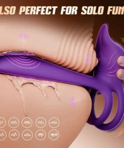 SEAGRIL® Enchanted Girl Luxe Smart Vibrating Ring – App-Controlled Pleasure for Couples