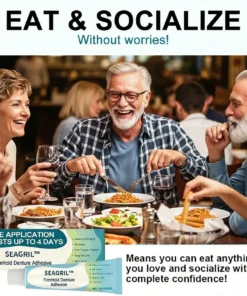 SEAGRIL® FirmHold Denture Adhesive
