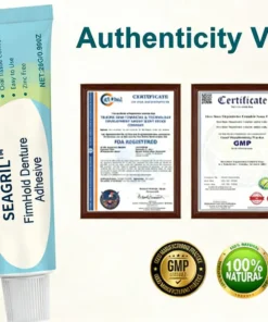 SEAGRIL® FirmHold Denture Adhesive