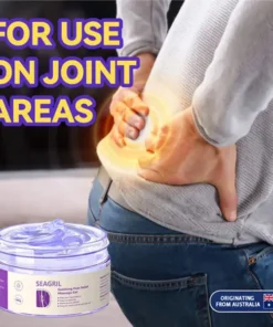 SEAGRIL™ Turmeric Emu Oil Arthritis Relief and Pain Relief Massage Gel Certified by the American Osteopathic Association (AOA)