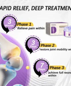 SEAGRIL™ Turmeric Emu Oil Arthritis Relief and Pain Relief Massage Gel Certified by the American Osteopathic Association (AOA)