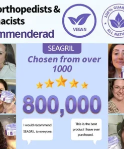 SEAGRIL™ Turmeric Emu Oil Arthritis Relief and Pain Relief Massage Gel Certified by the American Osteopathic Association (AOA)