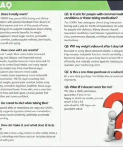 SEAGRIL™ 10-in-1 Micro-Patch Tech Weight Management Skin Support Visible Results