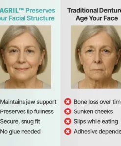 SEAGRIL™ Medical Full Denture with Strong Suctiond