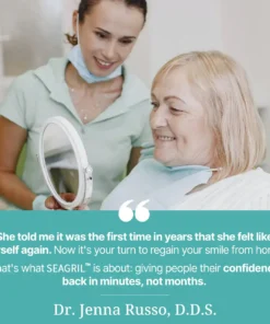 SEAGRIL™ Medical Full Denture with Strong Suctiond