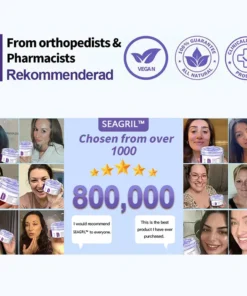 SEAGRIL™ Turmeric Emu Oil Arthritis Soothing Pain Relief Massage Gel American Osteopathic Association (AOA) Approved