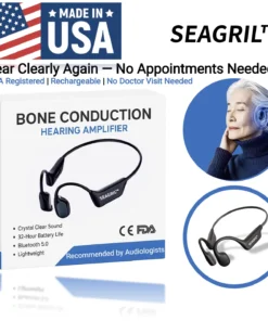 SEAGRIL™ Bone Conduction Smart Hearing Aid Bluetooth Earphones2026 New Year Special Offer