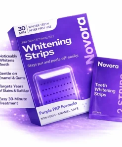 SEAGRIL™ Novora Purple Teeth Whitening Strips