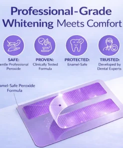 SEAGRIL™ Novora Purple Teeth Whitening Strips