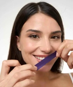 SEAGRIL™ Purple Teeth Whitening Strips 7/21 Treatments Peroxide-Free Enamel Safe No Tooth Sensitivity