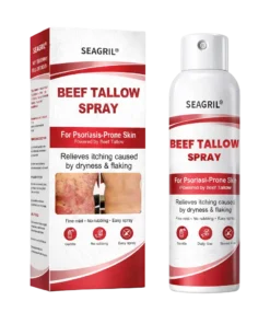 SEAGRIL® Beef Tallow Spray for Itchy, Flaky Psoriasis Skin