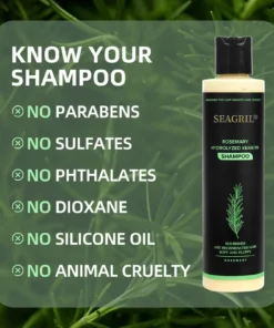SEAGRIL® Organic Rosemary Hair Growth Shampoo