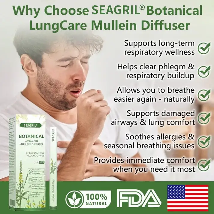 SEAGRIL® LungCare Herbal Diffuser