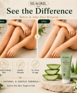 SEAGRIL® Natural Gentle Hair Removal Cream