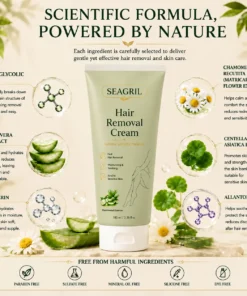 SEAGRIL® Natural Gentle Hair Removal Cream