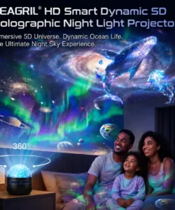 SEAGRIL®360° Smart Holographic Starry Sky Projector