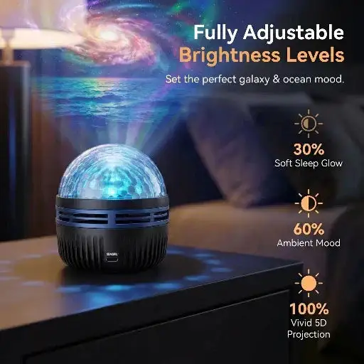SEAGRIL®360° Smart Holographic Starry Sky Projector