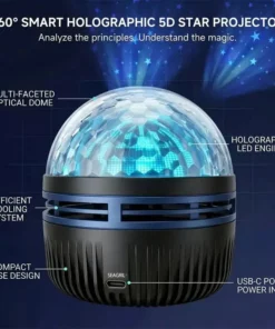 SEAGRIL®360° Smart Holographic Starry Sky Projector