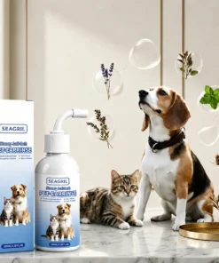 SEAGRIL® Gentle Pet Ear Wash | Odor-Free Cleaning for Dogs & Cats