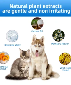 SEAGRIL® Gentle Pet Ear Wash | Odor-Free Cleaning for Dogs & Cats