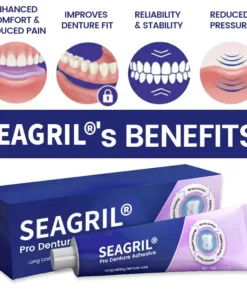 SEAGRIL® Pro Denture Adhesive