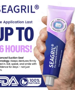 SEAGRIL® Pro Denture Adhesive
