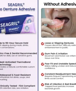 SEAGRIL® Pro Denture Adhesive