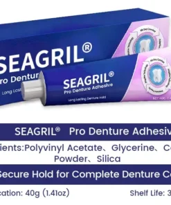 SEAGRIL® Pro Denture Adhesive