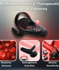 SEAGRIL™ VitalEngine Pro-The #1 5-in-1 at-home trainer that reverses ED; PE with advanced Precision