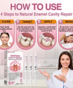 SEAGRIL® DenPerm Cavity-Repair Natural Enamel Filling Gel